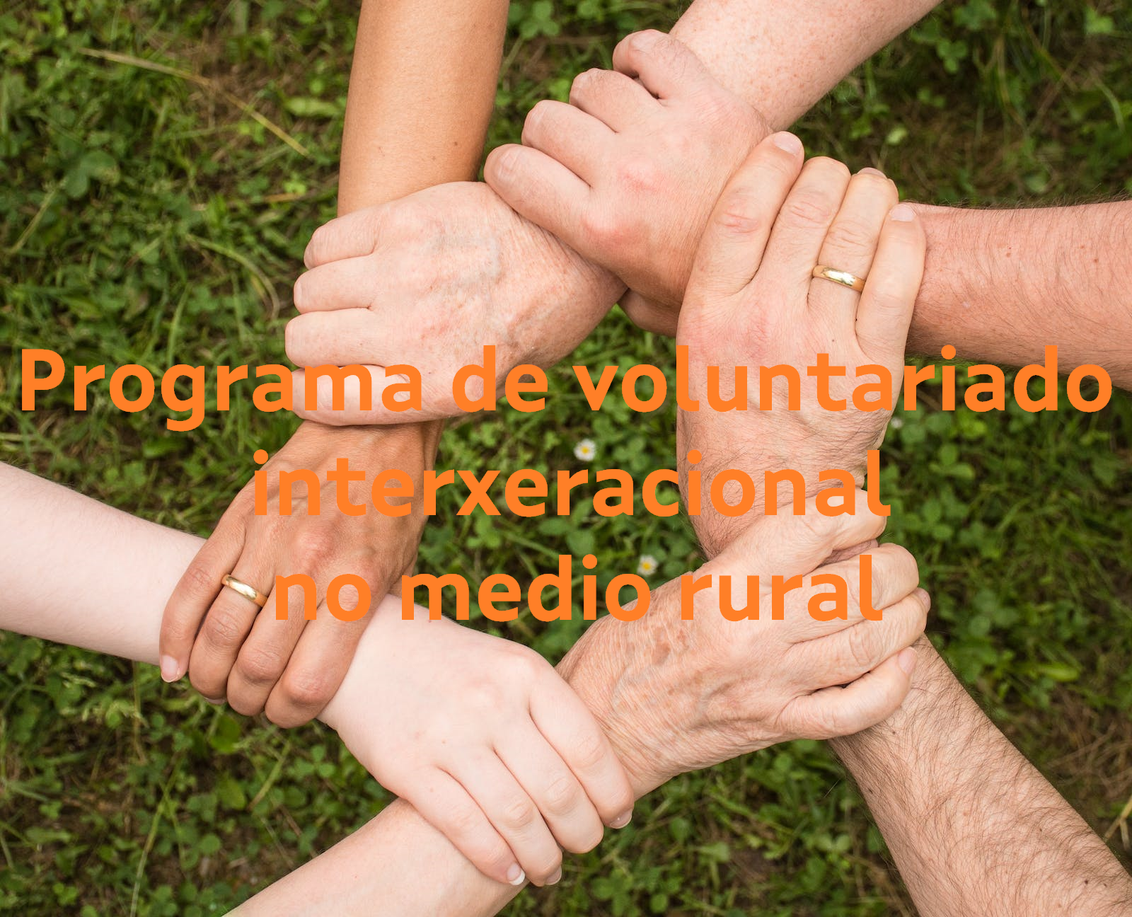Voluntariado interxeracional no medio rural