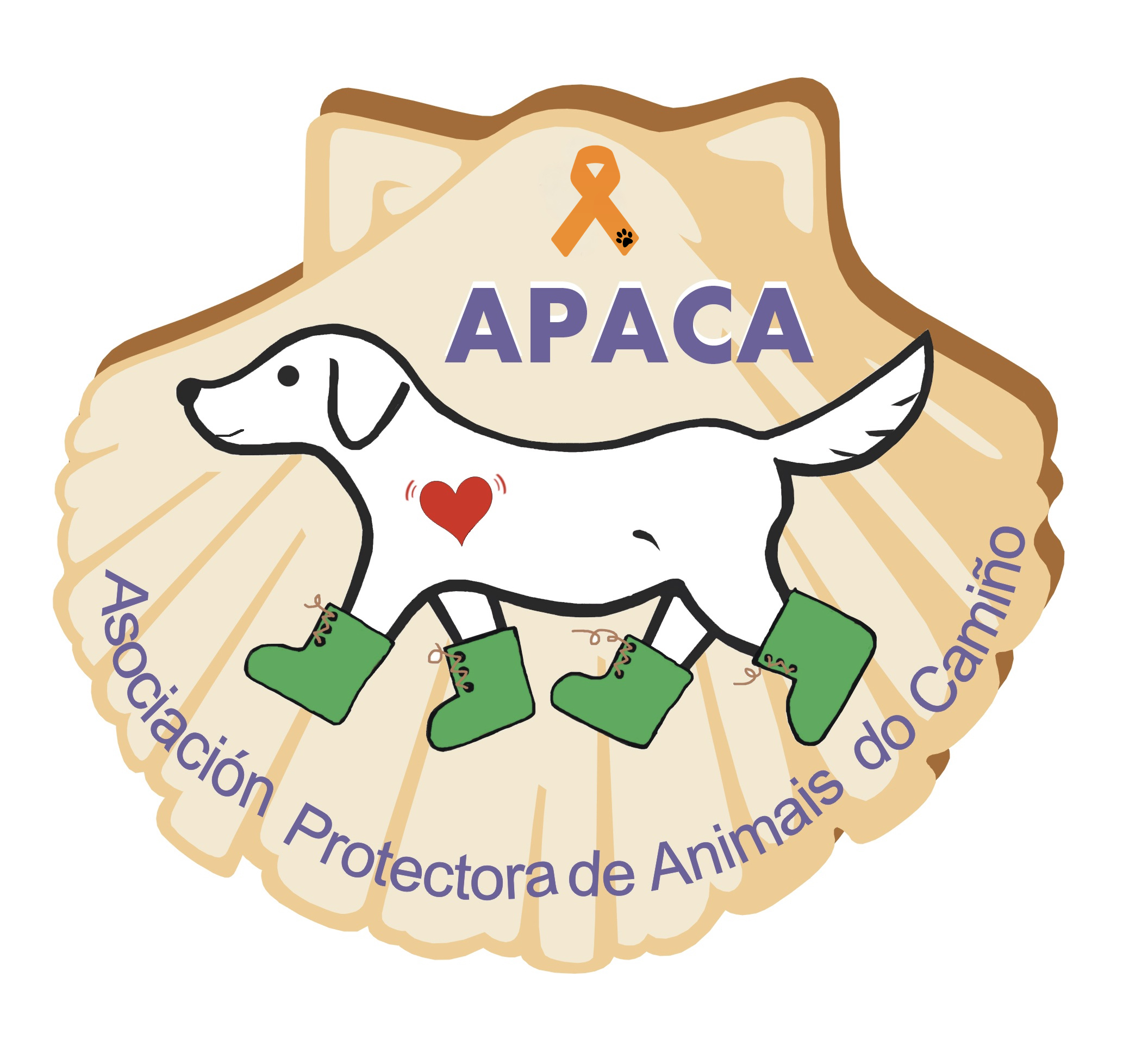 Logo APACA lazo contra el maltrato
